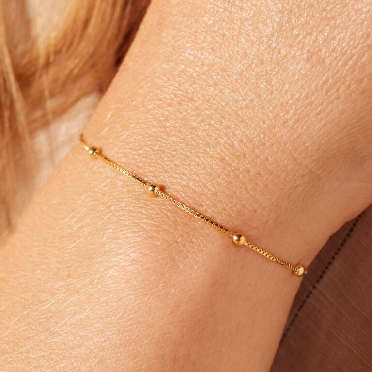 Zilveren goldpalted armband venetiaan bol